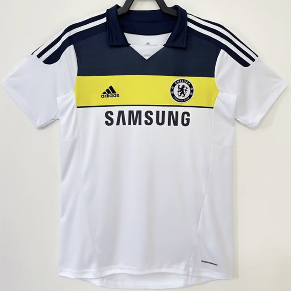 2011-2012 CHE White Retro Soccer Jersey