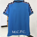 1997-1998 Man City Home Retro Soccer Jersey