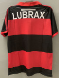1986 Flamengo Home Retro Soccer Jersey