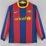 2010-2011 BAR Home Retro Long Sleeve Soccer Jersey (长袖)