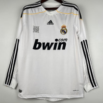 2009-2010 RMA Home Long Sleeve Retro Soccer Jersey (长袖)