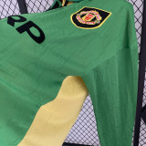 1992 Man Utd Away Long Sleeve Retro Soccer Jersey (长袖)