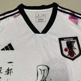 2024 Japan White Special Edition Fans Soccer Jersey (十郎)