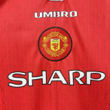 1996-1997 Man Utd Home Retro Soccer Jersey