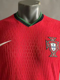 2024-25 Portugal Home Player Version Soccer Jersey