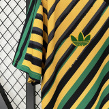 2024 JAMAICA Yellow Green Training shirts