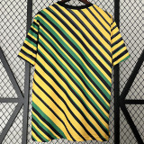 2024 JAMAICA Yellow Green Training shirts
