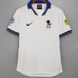 1996-1997 Italy Away White Retro Soccer Jersey