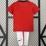 2009-2010 Man Utd Home Kids Retro Soccer Jersey