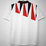 1992 England Home Retro Soccer Jersey