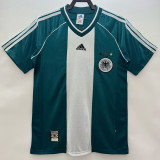 1998 Germany Away Retro Soccer Jersey