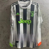 2019-2020 JUV Special Edition Long Sleeve Retro Player Version Soccer Jersey (长袖)球员版