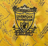 1994-1996 LIV Away Yellow Retro Soccer Jersey