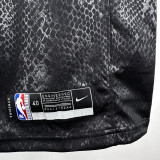 LAKERS O'NEAL #34 Black Top Quality Hot Pressing NBA Jersey(蛇纹)