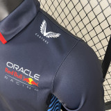 2024 F1 Red Bull #11 Polo Royal Blue Racing Suit (有领)