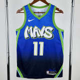 Dallas Mavericks IRVING #11 Blue Top Quality Hot Pressing NBA Jersey