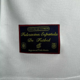 1996 Spain Away White Retro Soccer Jersey
