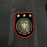 2010 Germany Black Retro Soccer Jersey
