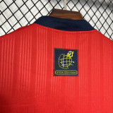 1996 Spain Home Retro Soccer Jersey