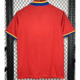 1994 Romania Red Retro Soccer Jersey