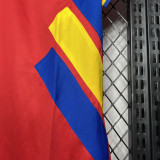 1994 Romania Red Retro Soccer Jersey
