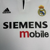 2003-2004 RMA Home Retro Soccer Jersey