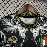 2023 Italy Special Edition Black Training Shirts  #PM