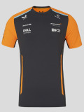 2024 McLaren Black T-Shirts Racing Suit (圆领)