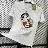 T273 NK White High Quality Casual T-Shirt #苹果