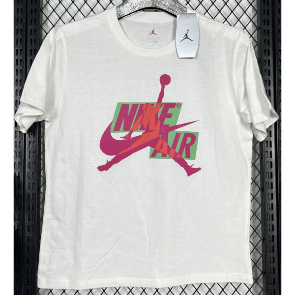 T249 Jordan White High Quality Casual T-Shirt