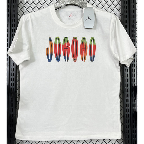 T236 Jordan White High Quality Casual T-Shirt
