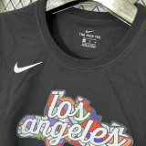 T261 Clippers LEONARD #2 Black High Quality Casual T-Shirt