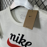 T230 NK White High Quality Casual T-Shirt
