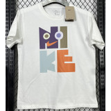 T217 NK White High Quality Casual T-Shirt