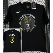 T222 WARRIORS POOLE #3 Black High Quality Casual T-Shirt