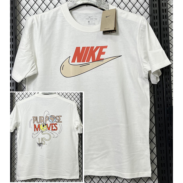 T213 NK White High Quality Casual T-Shirt #红标