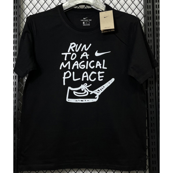 T211 NK Black High Quality Casual T-Shirt #独角兽