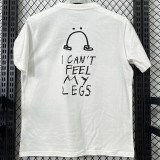 T207 NK White High Quality Casual T-Shirt