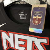 T200 Nets DURANT #7 Black High Quality Casual T-Shirt