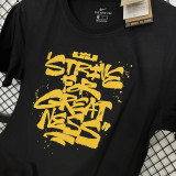 T176 JAMES Black High Quality Casual T-Shirt