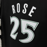 T178 Wolves ROSE #25 Black High Quality Casual T-Shirt