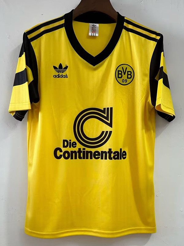 1990 Dortmund Home Retro Soccer Jersey