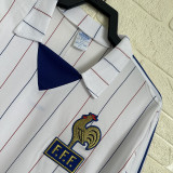 1980-1982 France Away Long Sleeve Retro Soccer Jersey (长袖)