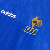 1994-1995 France Home Retro Soccer Jersey