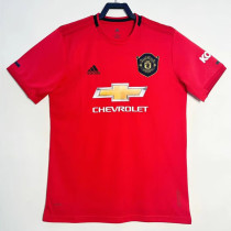 2019-2020 Man Utd Home Retro Soccer Jersey
