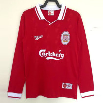 1996-1997 LIV Home Long Sleeve Retro Soccer Jersey (长袖)