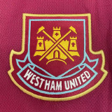1999-2001 West Ham Home Retro Soccer Jersey