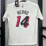 T147 HEAT HERRO #14 White High Quality Casual T-Shirt