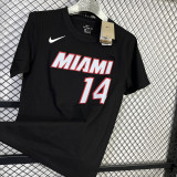 T144 HEAT HERRO #14 Black High Quality Casual T-Shirt