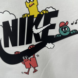 T130 NK White High Quality Casual T-Shirt